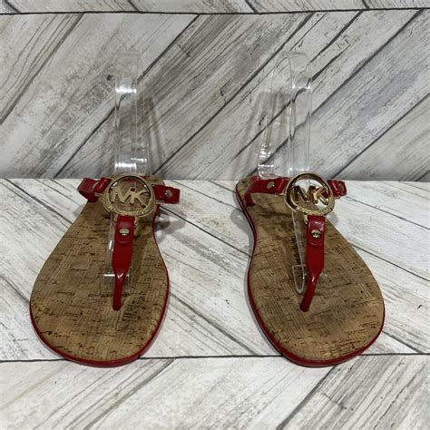 michael kors womens mk charm jelly sandal